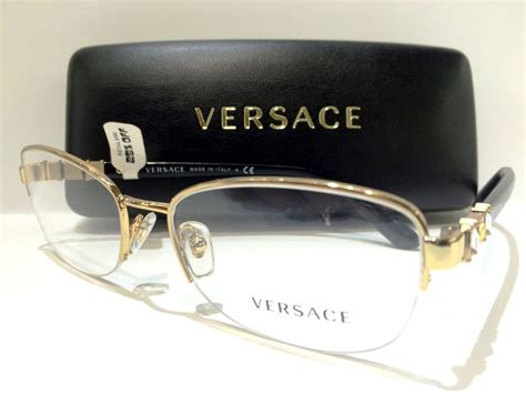 versace gold glasses|versace gold frame glasses men's.